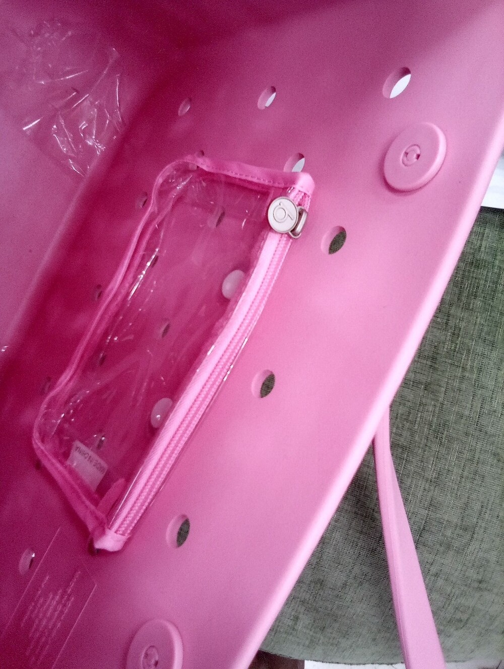 Bogg: Cute Pink Tote Bag - Picture 2 of 2